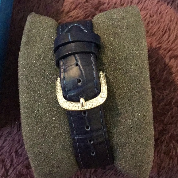 NEW Victoria Wieck Vintage & Navy Genuine Leather Strap Watch Watch - Picture 5 of 12